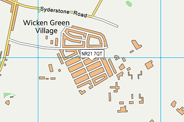 NR21 7QT map - OS VectorMap District (Ordnance Survey) NR21 7QT map - OS VectorMap District (Ordnance Survey)