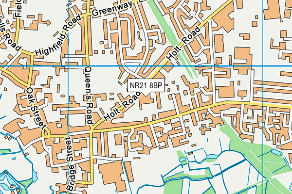 NR21 8BP map - OS VectorMap District (Ordnance Survey) NR21 8BP map - OS VectorMap District (Ordnance Survey)