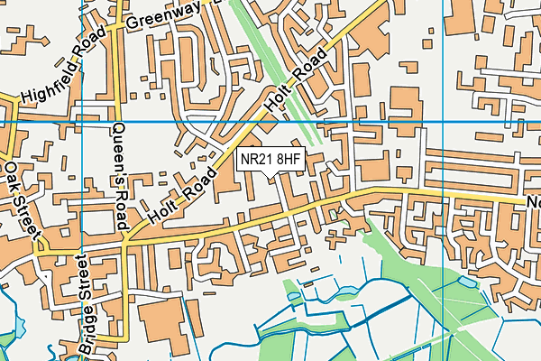 NR21 8HF map - OS VectorMap District (Ordnance Survey) NR21 8HF map - OS VectorMap District (Ordnance Survey)