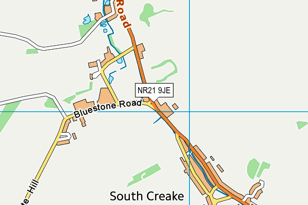 NR21 9JE map - OS VectorMap District (Ordnance Survey) NR21 9JE map - OS VectorMap District (Ordnance Survey)