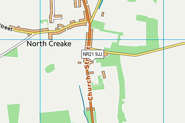 NR21 9JJ map - OS VectorMap District (Ordnance Survey)