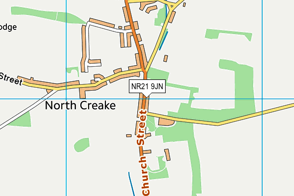 NR21 9JN map - OS VectorMap District (Ordnance Survey)
