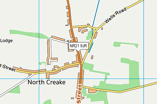 NR21 9JR map - OS VectorMap District (Ordnance Survey) NR21 9JR map - OS VectorMap District (Ordnance Survey)