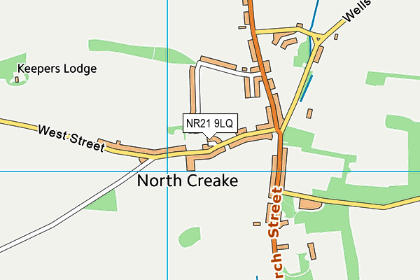 NR21 9LQ map - OS VectorMap District (Ordnance Survey) NR21 9LQ map - OS VectorMap District (Ordnance Survey)