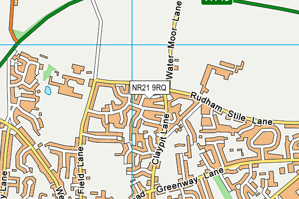 NR21 9RQ map - OS VectorMap District (Ordnance Survey) NR21 9RQ map - OS VectorMap District (Ordnance Survey)