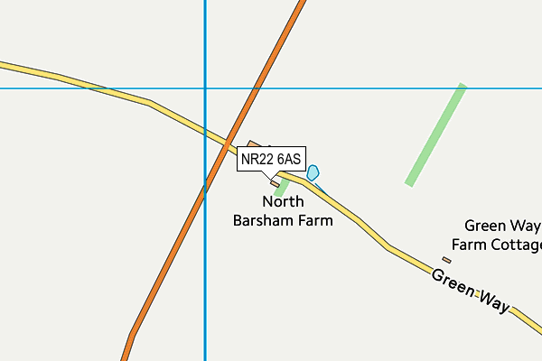 NR22 6AS map - OS VectorMap District (Ordnance Survey) NR22 6AS map - OS VectorMap District (Ordnance Survey)