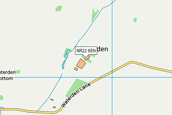 NR22 6EN map - OS VectorMap District (Ordnance Survey) NR22 6EN map - OS VectorMap District (Ordnance Survey)