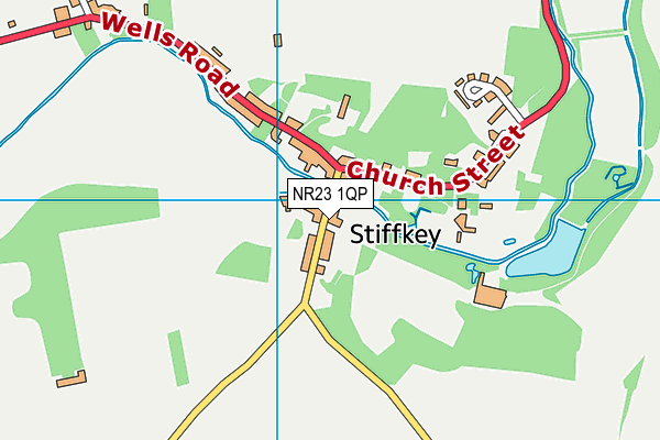 NR23 1QP map - OS VectorMap District (Ordnance Survey) NR23 1QP map - OS VectorMap District (Ordnance Survey)