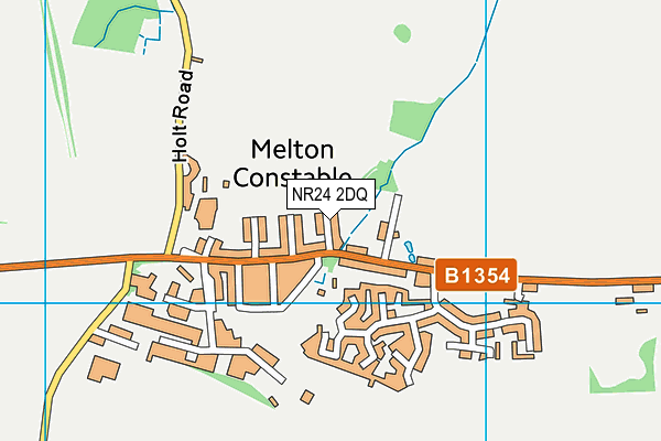 NR24 2DQ map - OS VectorMap District (Ordnance Survey)