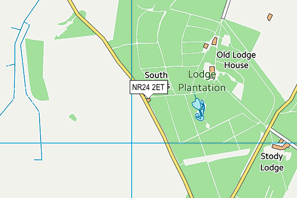 NR24 2ET map - OS VectorMap District (Ordnance Survey) NR24 2ET map - OS VectorMap District (Ordnance Survey)