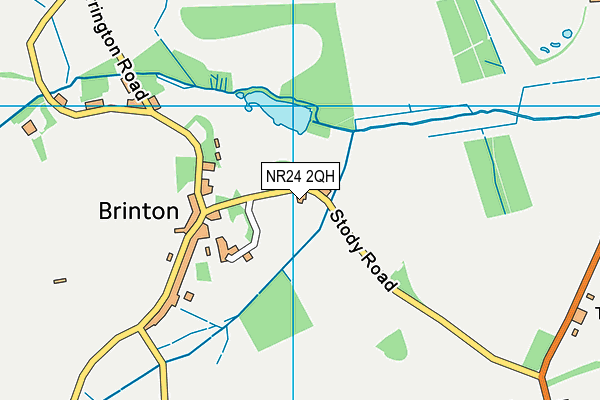 NR24 2QH map - OS VectorMap District (Ordnance Survey)