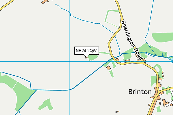 NR24 2QW map - OS VectorMap District (Ordnance Survey) NR24 2QW map - OS VectorMap District (Ordnance Survey)