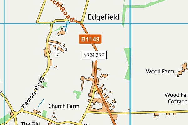 NR24 2RP map - OS VectorMap District (Ordnance Survey) NR24 2RP map - OS VectorMap District (Ordnance Survey)