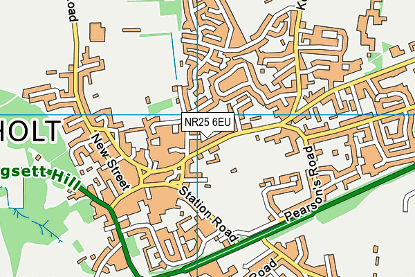 NR25 6EU map - OS VectorMap District (Ordnance Survey) NR25 6EU map - OS VectorMap District (Ordnance Survey)