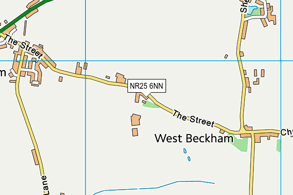 NR25 6NN map - OS VectorMap District (Ordnance Survey) NR25 6NN map - OS VectorMap District (Ordnance Survey)