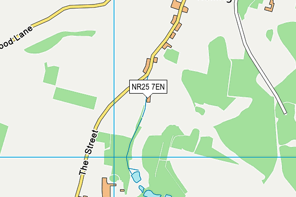 NR25 7EN map - OS VectorMap District (Ordnance Survey) NR25 7EN map - OS VectorMap District (Ordnance Survey)