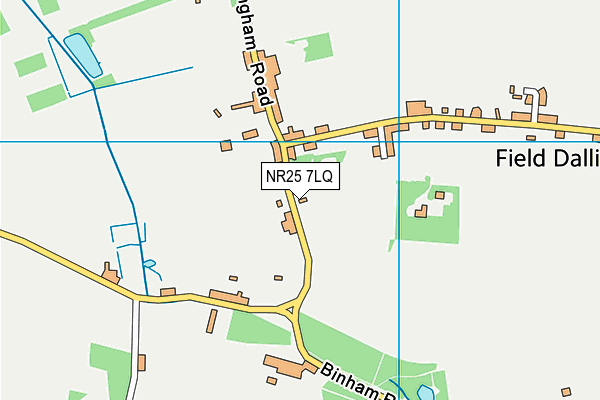 NR25 7LQ map - OS VectorMap District (Ordnance Survey) NR25 7LQ map - OS VectorMap District (Ordnance Survey)