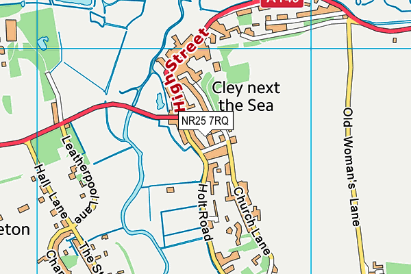 NR25 7RQ map - OS VectorMap District (Ordnance Survey) NR25 7RQ map - OS VectorMap District (Ordnance Survey)