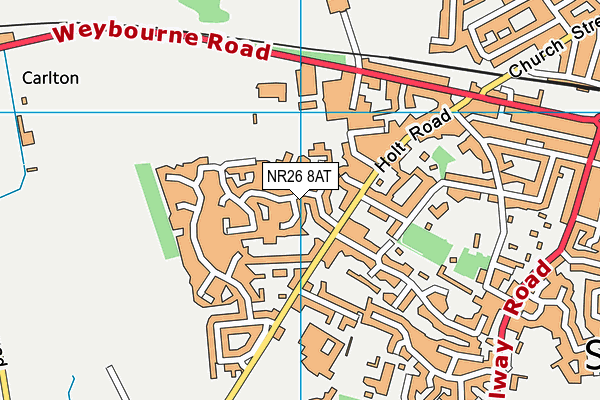 NR26 8AT map - OS VectorMap District (Ordnance Survey) NR26 8AT map - OS VectorMap District (Ordnance Survey)