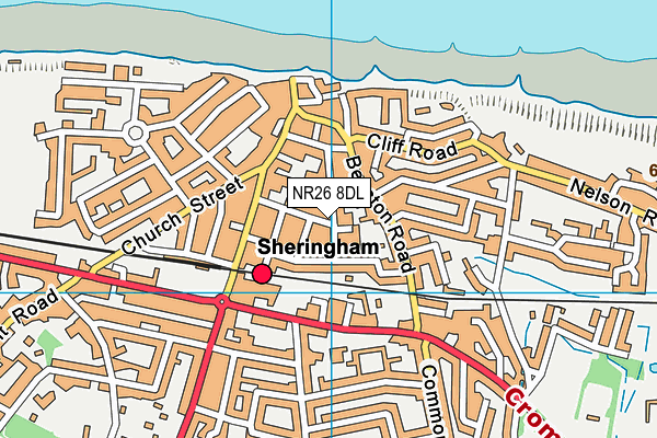 NR26 8DL map - OS VectorMap District (Ordnance Survey) NR26 8DL map - OS VectorMap District (Ordnance Survey)