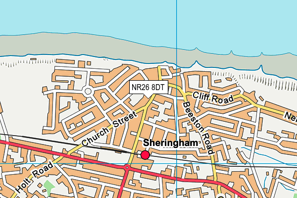 NR26 8DT map - OS VectorMap District (Ordnance Survey) NR26 8DT map - OS VectorMap District (Ordnance Survey)