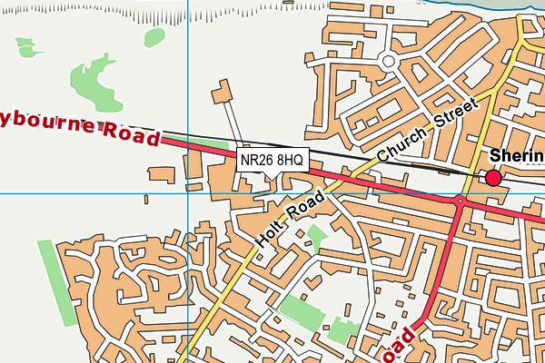 NR26 8HQ map - OS VectorMap District (Ordnance Survey) NR26 8HQ map - OS VectorMap District (Ordnance Survey)