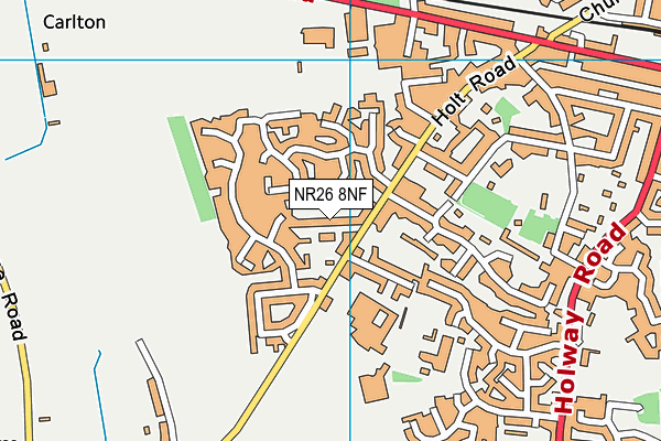 NR26 8NF map - OS VectorMap District (Ordnance Survey) NR26 8NF map - OS VectorMap District (Ordnance Survey)