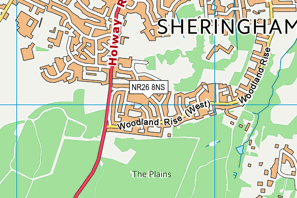 NR26 8NS map - OS VectorMap District (Ordnance Survey) NR26 8NS map - OS VectorMap District (Ordnance Survey)