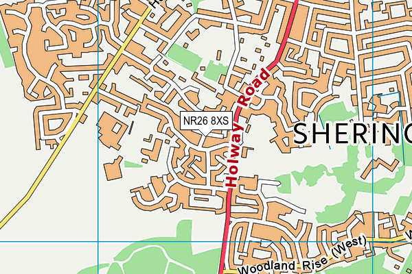 NR26 8XS map - OS VectorMap District (Ordnance Survey) NR26 8XS map - OS VectorMap District (Ordnance Survey)