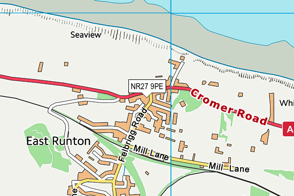 NR27 9PE map - OS VectorMap District (Ordnance Survey) NR27 9PE map - OS VectorMap District (Ordnance Survey)