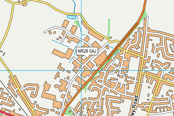 NR28 0AJ map - OS VectorMap District (Ordnance Survey) NR28 0AJ map - OS VectorMap District (Ordnance Survey)