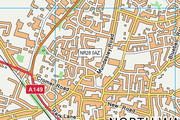 NR28 0AZ map - OS VectorMap District (Ordnance Survey) NR28 0AZ map - OS VectorMap District (Ordnance Survey)