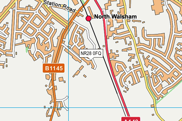 NR28 0FQ map - OS VectorMap District (Ordnance Survey) NR28 0FQ map - OS VectorMap District (Ordnance Survey)