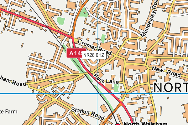 NR28 0HZ map - OS VectorMap District (Ordnance Survey) NR28 0HZ map - OS VectorMap District (Ordnance Survey)