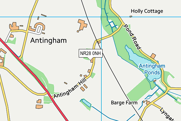 NR28 0NH map - OS VectorMap District (Ordnance Survey) NR28 0NH map - OS VectorMap District (Ordnance Survey)
