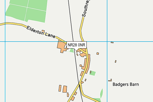 NR28 0NR map - OS VectorMap District (Ordnance Survey) NR28 0NR map - OS VectorMap District (Ordnance Survey)