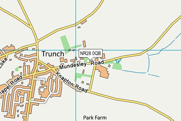 NR28 0QB map - OS VectorMap District (Ordnance Survey) NR28 0QB map - OS VectorMap District (Ordnance Survey)
