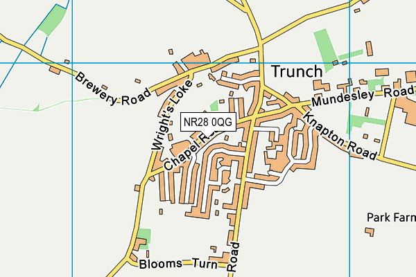 NR28 0QG map - OS VectorMap District (Ordnance Survey) NR28 0QG map - OS VectorMap District (Ordnance Survey)