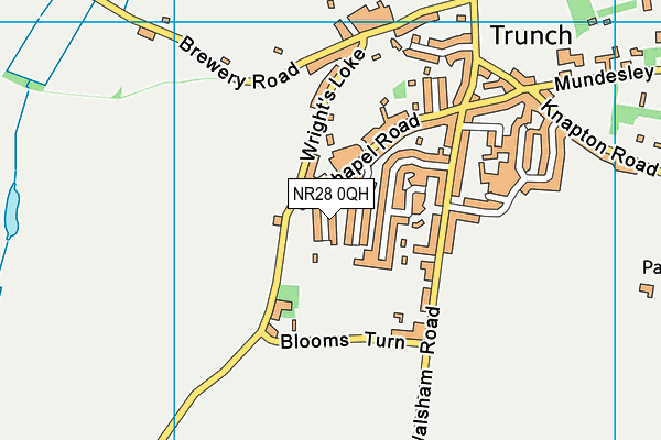 NR28 0QH map - OS VectorMap District (Ordnance Survey) NR28 0QH map - OS VectorMap District (Ordnance Survey)