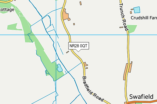 NR28 0QT map - OS VectorMap District (Ordnance Survey) NR28 0QT map - OS VectorMap District (Ordnance Survey)