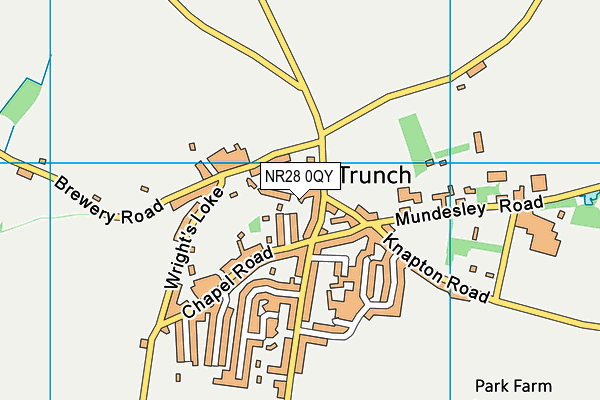 NR28 0QY map - OS VectorMap District (Ordnance Survey) NR28 0QY map - OS VectorMap District (Ordnance Survey)