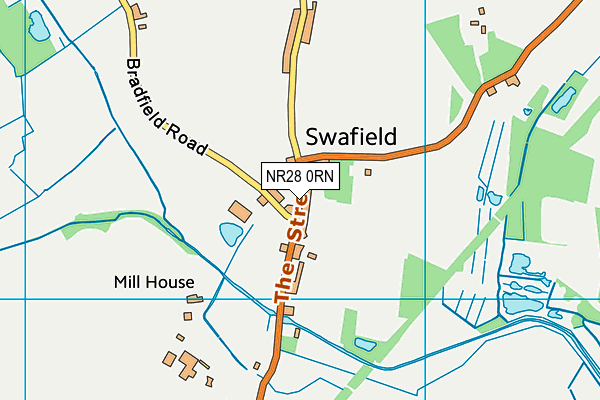 NR28 0RN map - OS VectorMap District (Ordnance Survey) NR28 0RN map - OS VectorMap District (Ordnance Survey)