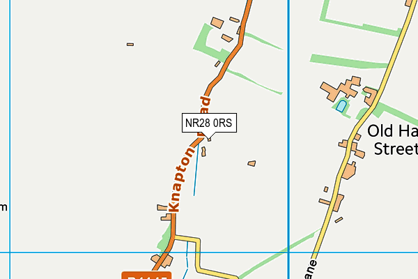 NR28 0RS map - OS VectorMap District (Ordnance Survey) NR28 0RS map - OS VectorMap District (Ordnance Survey)