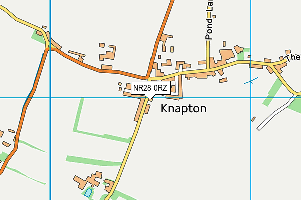 NR28 0RZ map - OS VectorMap District (Ordnance Survey) NR28 0RZ map - OS VectorMap District (Ordnance Survey)