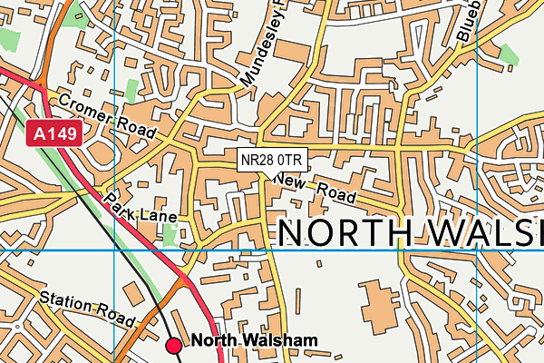 NR28 0TR map - OS VectorMap District (Ordnance Survey) NR28 0TR map - OS VectorMap District (Ordnance Survey)