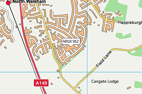 NR28 9EZ map - OS VectorMap District (Ordnance Survey) NR28 9EZ map - OS VectorMap District (Ordnance Survey)