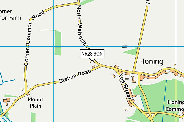 NR28 9QN map - OS VectorMap District (Ordnance Survey)