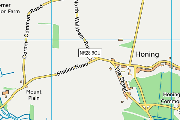 NR28 9QU map - OS VectorMap District (Ordnance Survey) NR28 9QU map - OS VectorMap District (Ordnance Survey)