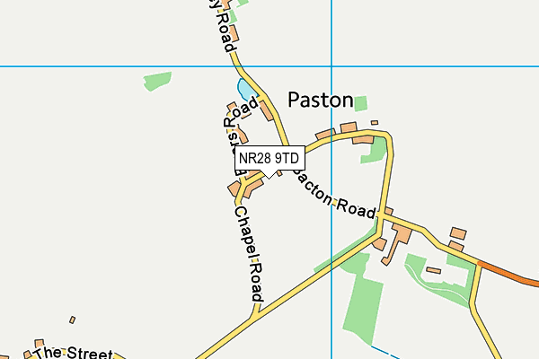 NR28 9TD map - OS VectorMap District (Ordnance Survey) NR28 9TD map - OS VectorMap District (Ordnance Survey)