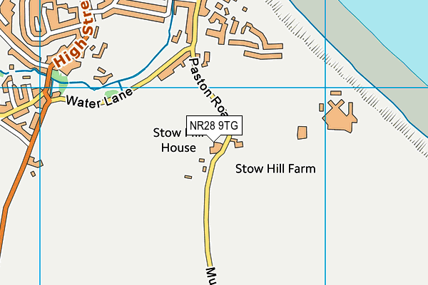 NR28 9TG map - OS VectorMap District (Ordnance Survey) NR28 9TG map - OS VectorMap District (Ordnance Survey)